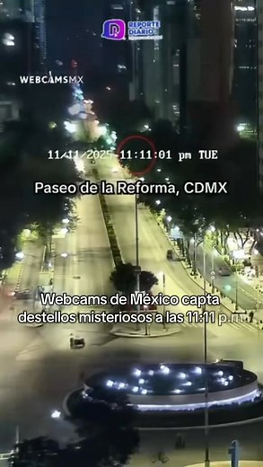 Webcams de México capta destellos misteriosos a las 11:11 p.m. Incluso en Guadalajara, webcams de México capta destellos a las 11:11; aún no existe explicación oficial. La noche del martes dejó un registro tan breve como intrigante. A las 11:11 p.m., las cámaras de la reconocida plataforma Webcams de México captaron una serie de parpadeos de luz inusuales sobre distintos puntos del país, generando una oleada de comentarios y teorías en redes sociales. Leer nota: https://bit.ly/3WNRxmu Redacción: