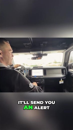 2025 Bronco Security Alert: Car Tracks & Shuts Down Thieves! #shorts