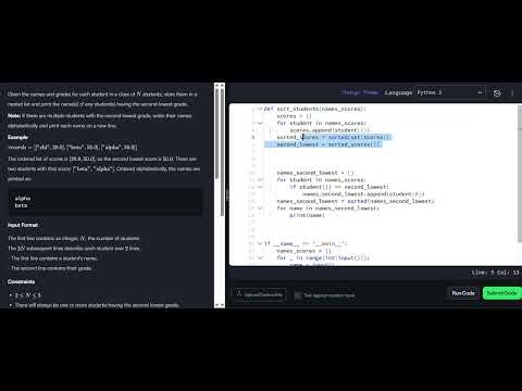 HACKER RANK 10 CONTINUE (KANNADA)