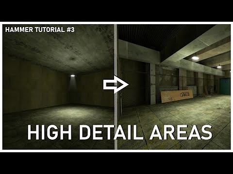 How to make ROOMS more DETAILED in HAMMER EDITOR
