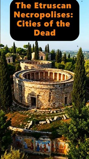 The Etruscan Necropolises Cities of the Dead #Etruscan #Necropolis #Italy #Archaeology #history