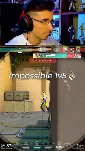 NEVER GIVE UP 🪽 Top Radiant valorant live streamer gameplay highlights clips edit shorts montage