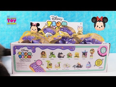 Disney Tsum Tsum Series 11 Mystery Pack Full Set Unboxing | PSToyReviews