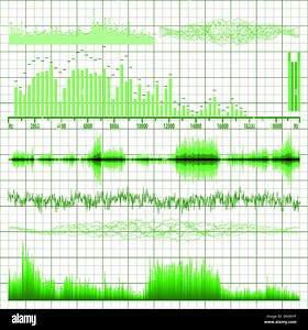 Sound waves set. Music background. EPS 8 Stock Vector Image & Art - Alamy