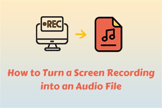 A Guide on How to Turn a Screen Recording into an Audio File