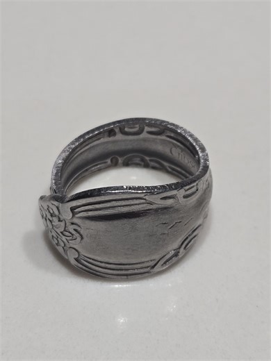 Stainless Steel Spoon Ring - Etsy