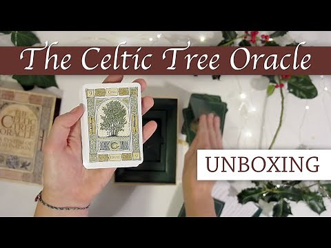 Unboxing & Flip through | The Celtic Tree Oracle by Liz & Colin Murray