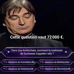 Son sourire signifie que les 100 000 euros sont en poche 😊 | Qui Veut Gagner Des Millions ?