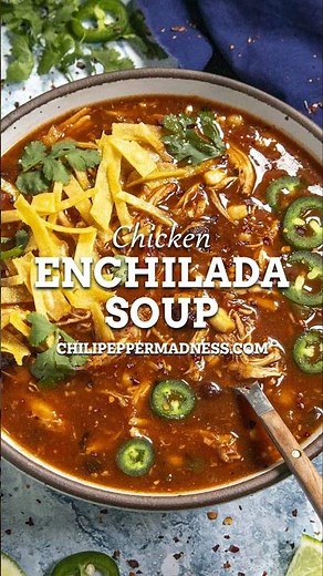 Chicken Enchilada Soup
