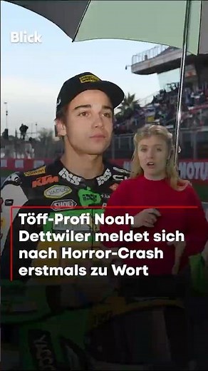 Motorcycle pro Noah Dettwiler speaks out for the first time after horrific crash