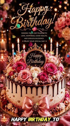 🌙✨ Late Night Happy Birthday Wishes 🎂 | Sweet Dreams & Beautiful Birthday Blessings🌙