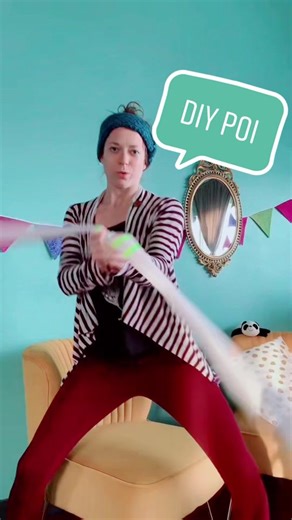 DIY Poi Tutorial: Make Your Own Poi with Long Socks and Tennis Balls!