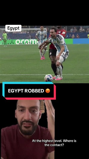 Tagliafico Penalty Foul vs Egypt — Argentina 3-2 Full-Time Highlights