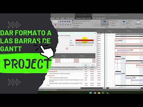 how to edit bar styles in MS Project