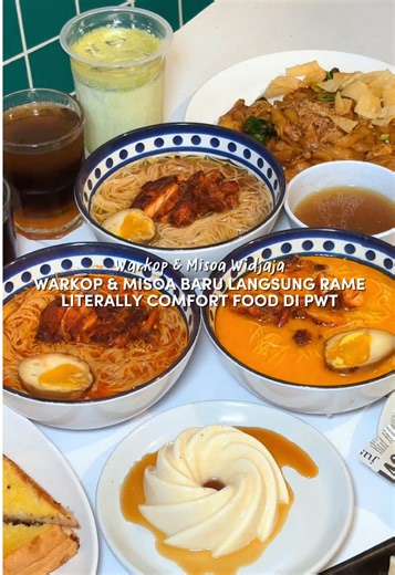 WARKOP DAN MISOA BARU TERENAK DAN LANGSUNG RAME DI PURWOKERTO WARKOP & MISOA WIDJAJA @warkopmisoa.widjaja Misoa disini seenak itu ada yang kuah dan kering, varian kuahnya aku cobain yang laksa, shoyu dan hikibi, trus ada Kwetiau dll. Literally comfort food Menu pendamping ada cheesecake, ubi moza, roti bakar, dimsum, puding karamel dll Ramadhan buka jam 11.00-05.00 WIB Hari biasa 24 jam 📍Jl. Jendral Soedirman Timur, Purwokerto #warkopmisoawidjaja #misoapurwokerto #warkoppurwokerto