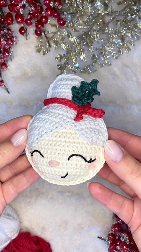 211K views · 2.3K reactions | Here’s the behind-the-scenes of making Mrs. Claus. She’s made using just 3 panels and the ribbon, so she comes together in no time! #crochet #spinayarncrochet #freecrochetpattern | Spin a Yarn Crochet | Facebook