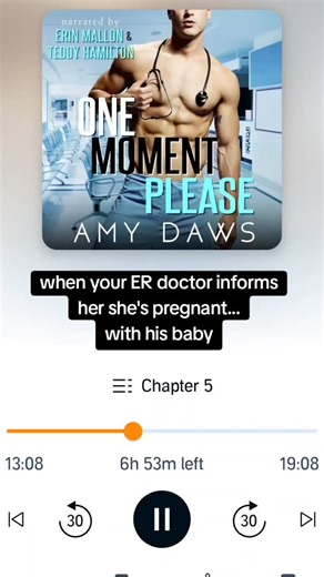 9K views · 397 reactions | One Moment Please is a part of the @audible two for one sale!! This book has been optioned for film by @passionflix and narrated by the incredible @narratedbyteddyhamilton and @mallonerin | Amy Daws | Facebook
