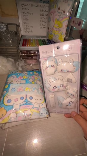 可愛いモモンガの自作シールが登場！