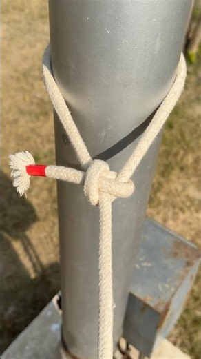Life Saving Rope Knot For Emergency Situations !