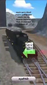 mavis qarry diesel engine pulling slate trucks yay my favorite character from thomas and friends s3