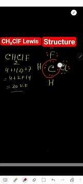 CH₂ClF Lewis Structure Explained | Easy Chemistry Hack for Students in USA