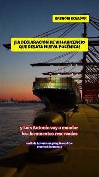 LAS ÚLTIMAS DECLARACIONES DE VILLAVICENCIO, POR LA QUE MUCHOS CREEN QUE FUE CAFETEADO