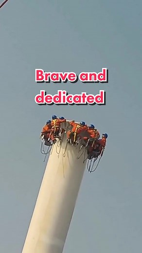 Chinese Workers Dedicated to Power Supply Construction