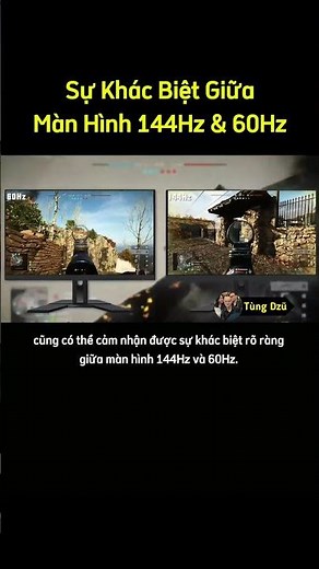 The Difference Between 144Hz and 60Hz Monitors for Gaming – Is It Worth the Upgrade? #technology