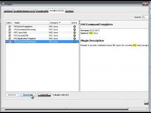 uninstall old netbeans plugins