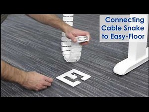 Cable Snake® Freestanding Cube KIT Installation OE Elsafe