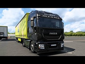 Euro Truck Simulator 2 - Iveco Stralis Hi-Way - Gameplay (PC UHD) [4K60FPS]