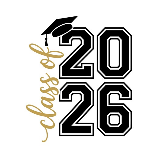 Class of 2026 Vertical Svg, Senior 2026 Svg, Grad Cap Svg, Graduate 2026 Cut Files, Graduation Silhouette Cricut, Insatnt Download - Etsy
