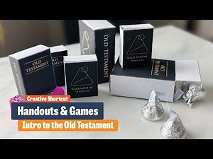 Object Lessons and Games to Introduce the Old Testament | Books of the Old Testament
