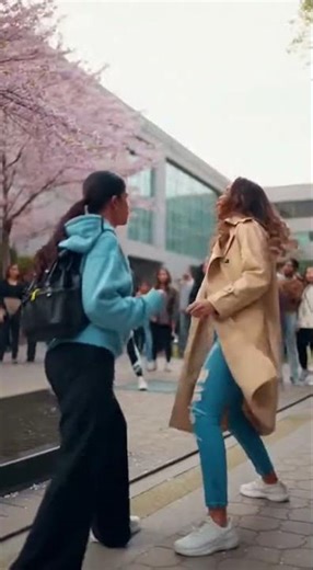 Mocked student snaps and fights back! #campusdrama #karma #fighting