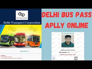How to Apply Delhi DTC Buss Pass Online 2024 | Delhi DTC Bus Pass Online | DTC Bus Pass #dtc
