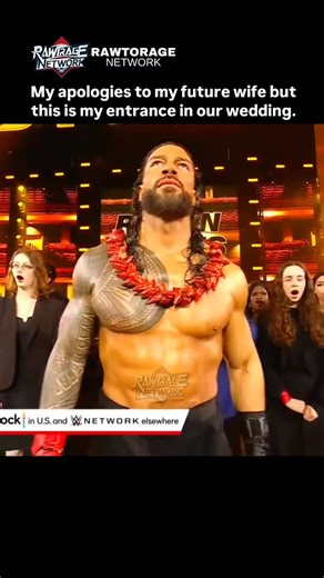 RawtoRageNetwork | STEP ONE: FIND A WIFE Everyone wants this entrance at their wedding. The music. The walk. The aura of Roman Reigns commanding the room... | Instagram