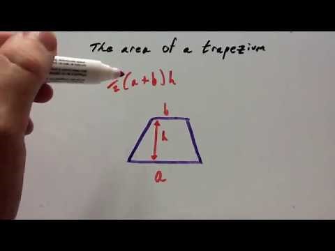 Area of a Trapezium - Corbettmaths