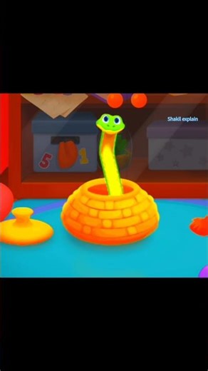 snake dance #shorts #cartoon #3danimation #video
