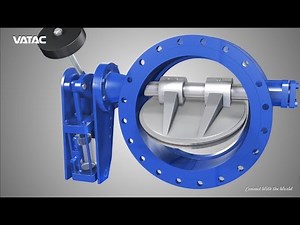 VATAC BUTTERFLY COUNTERWEIGHT CHECK VALVE