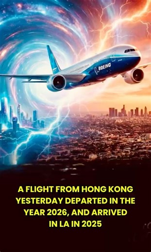 This Flight Landed Before It Took Off (Time Travel Explained) #TimeTravel #InternationalDateLine