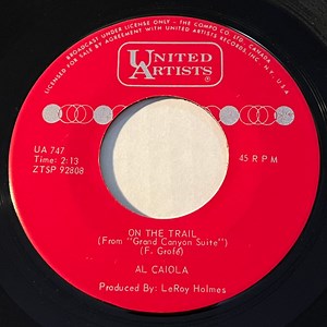 Al Caiola - On The Trail / Wheels West