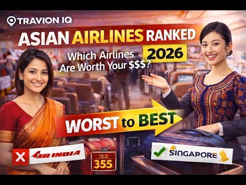 Asian Airlines 2026: Honest Ranking Based on Real Passenger Experience | Travion IQ