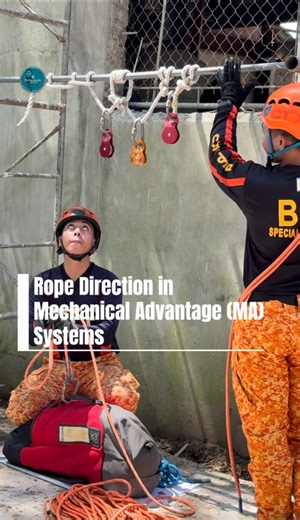 Rope Direction in Mechanical Advantage (MA) Systems “Even is Heaven, Odd is Toward” This simple mnemonic helps rescuers and riggers remember how the haul line moves in mechanical advantage setups. ⸻ 🟦 Even-Numbered Systems (2:1, 4:1, 6:1…) 👉 Heaven = Away from the Load • You pull away from the load — toward your “heaven,” or safe anchor side. • The haul line and the load move in opposite directions. • Example: In a 2:1 or 4:1 system, pulling back makes the load rise toward you. That’s why we s