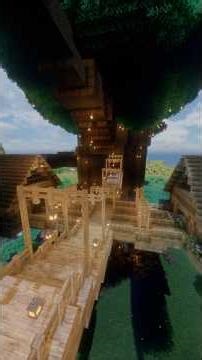Massive TreeHouse In Minecraft! Time-lapse #minecraft #minecraftbuilding