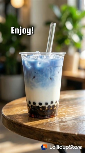 Boba Idea: Galaxy Boba Latte 🌌🧋