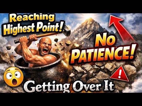 Getting Over It🪨:Reaching The Highest Point