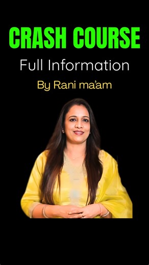 11K views · 173 reactions | Crash Course For SSC 2025 By Rani Ma'am On UC LIVE App. | English With Rani Ma'am #grammar #vocabulary | English With RANI MAM | Facebook