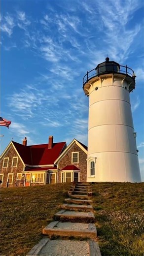 Nobska Lighthouse in Massachusetts #shorts #travelshorts #stillplaces