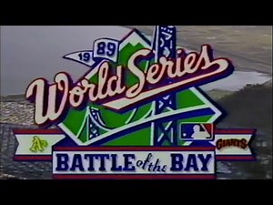 1989 | Oakland A's vs San Francisco Giants | MLB World Series Highlights