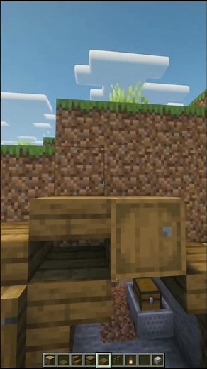 Minecraft Best Cave Entry Design 🔥 | Easy & Aesthetic Survival Build#minecraft #gaming#viral#shorts